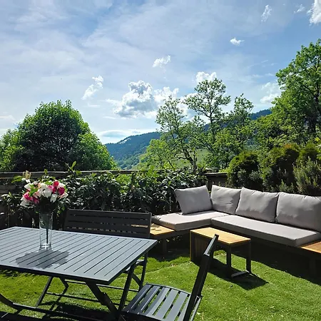 A Avec Jardin Appartamento Megève